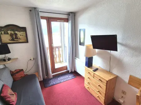 Studio cosy 17m² avec balcon - Valfréjus, Appartement 3 personnes à Valfréjus - Photo 8