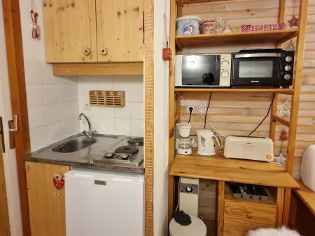 Studio charmant pour 2-3 pers. au sud de 17m² à Valfréjus - Photo 1
