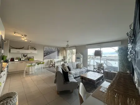 Location appartement à Sète, T3 Élegant Dernier Étage, 4****, Climatisation, 4 Pers.