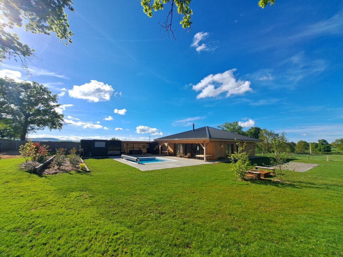 Le Bau, gîte 4 pers. à Vivans avec piscine, spa et sauna - Photo 3
