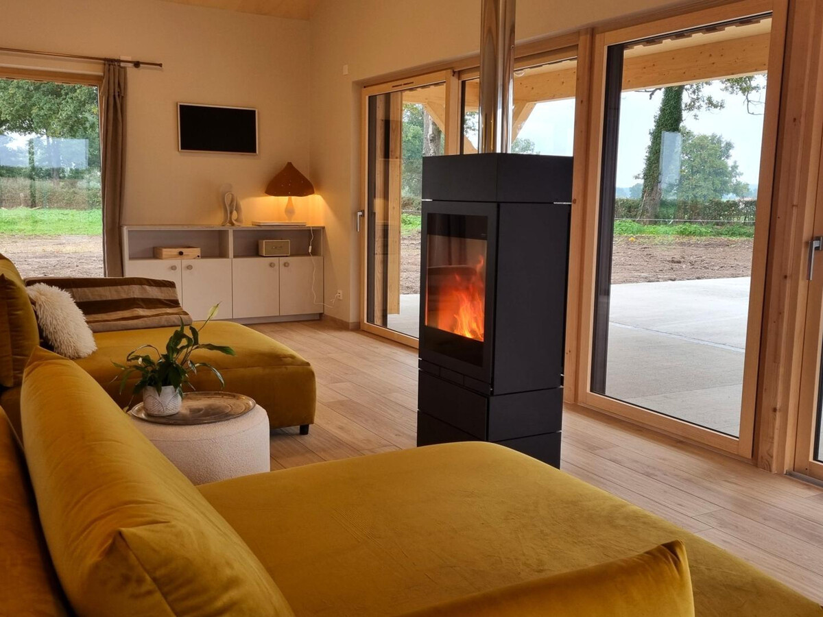 Le Bau, gîte 4 pers. à Vivans avec piscine, spa et sauna - Photo 4