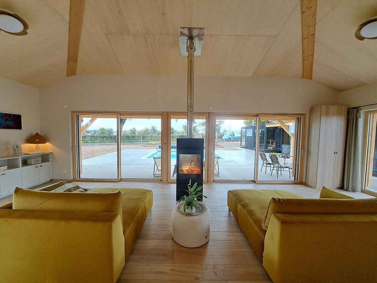 Le Bau, gîte 4 pers. à Vivans avec piscine, spa et sauna - Photo 6