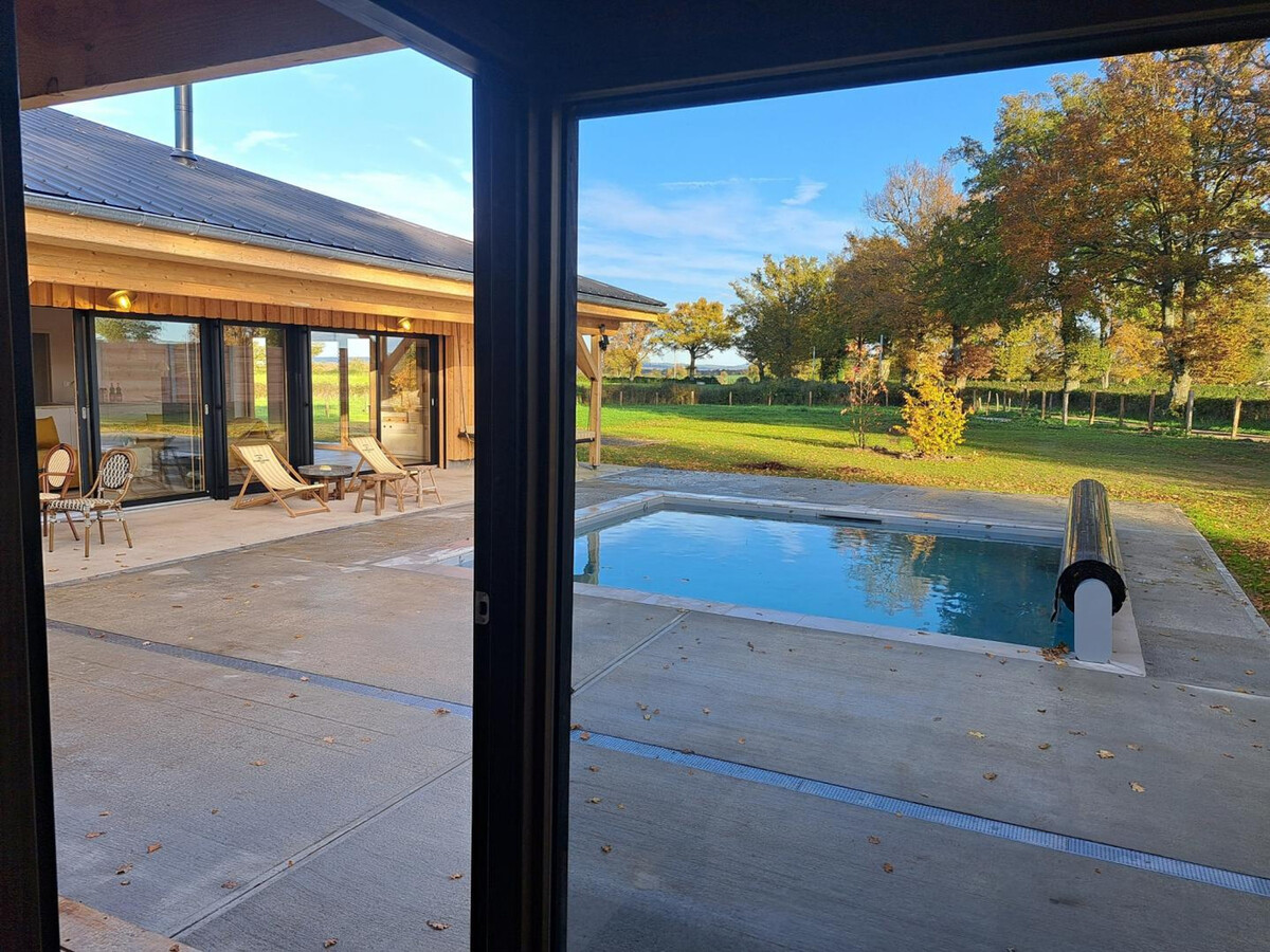 Le Bau, gîte 4 pers. à Vivans avec piscine, spa et sauna - Photo 17