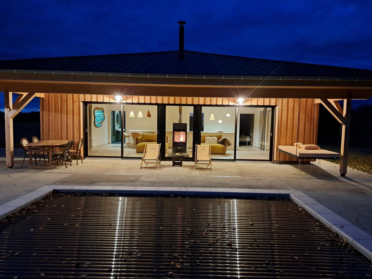 Le Bau, gîte 4 pers. à Vivans avec piscine, spa et sauna - Photo 18
