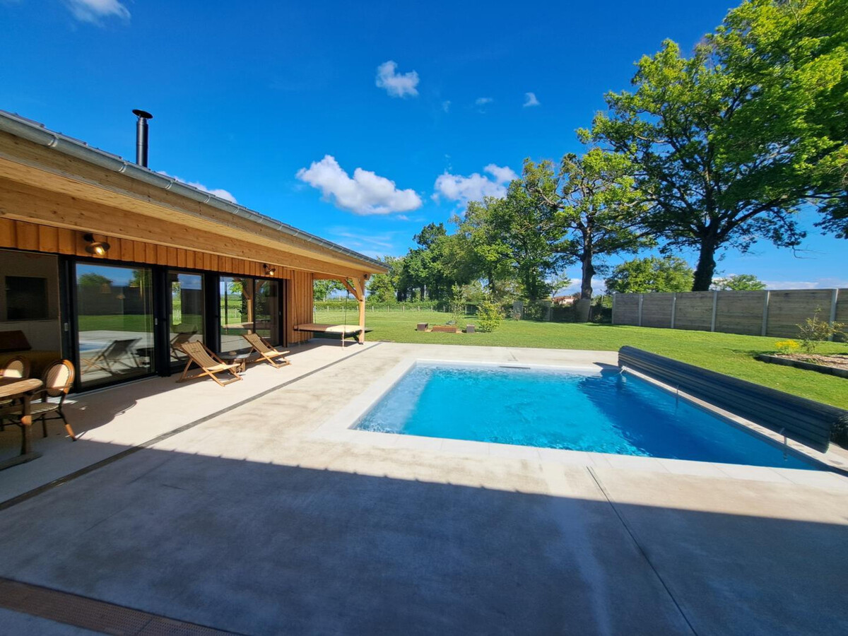 Le Bau, gîte 4 pers. à Vivans avec piscine, spa et sauna - Photo 21