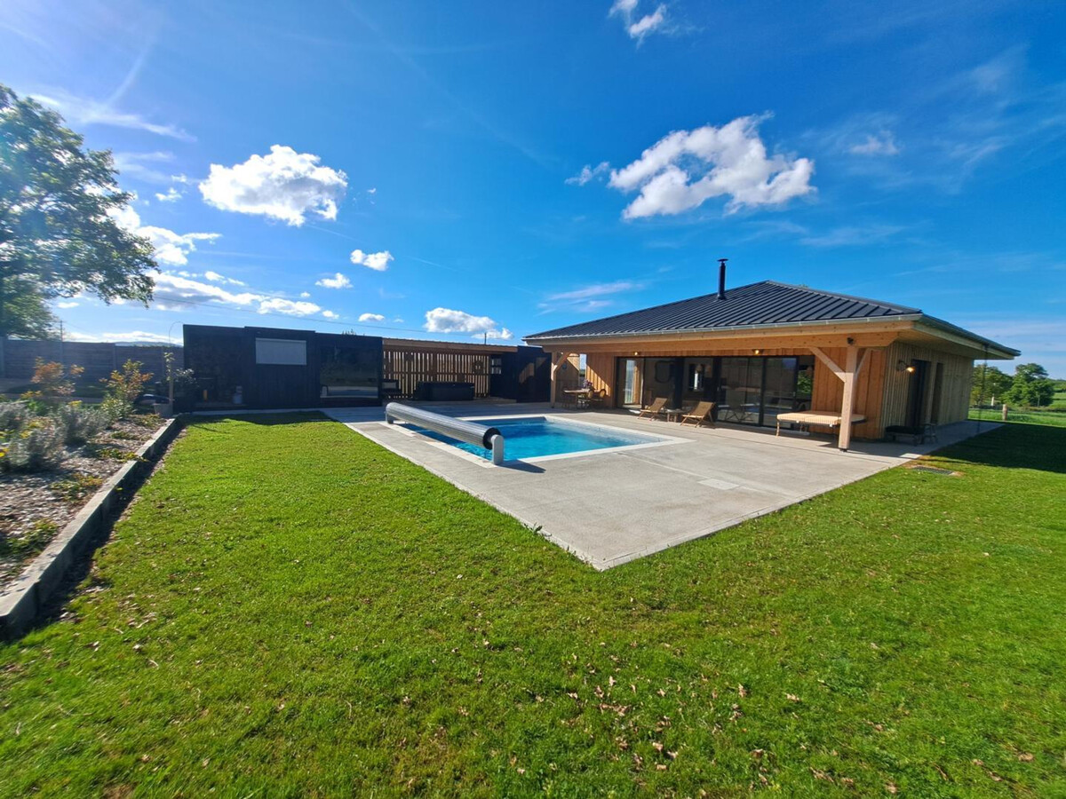 Le Bau, gîte 4 pers. à Vivans avec piscine, spa et sauna - Photo 22