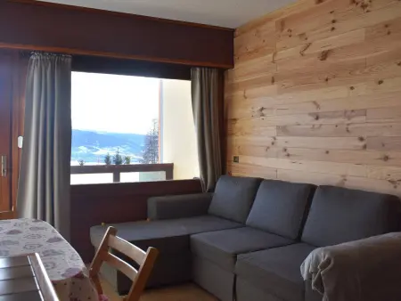 Studio cabine 4 personnes, vue plein sud Pyrénées : photo 3
