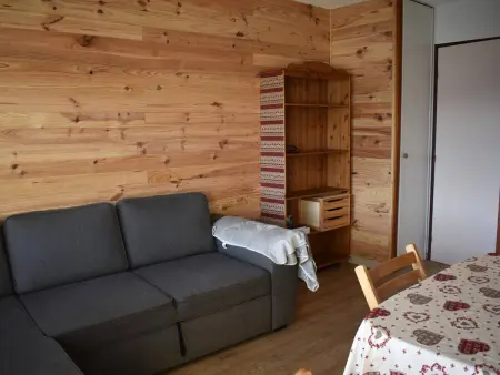 Studio cabine 4 personnes, vue plein sud Pyrénées : photo 5