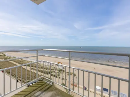 Appartement vue mer face à la plage à Westende, 5 pers. : photo 3