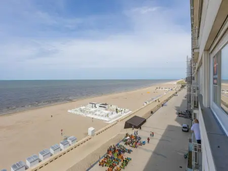 Appartement vue mer face à la plage à Westende, 5 pers. : photo 4