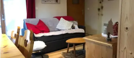 Location appartement à Les Rousses, Appartement accueillant aux Rousses, 68 m², terrasse