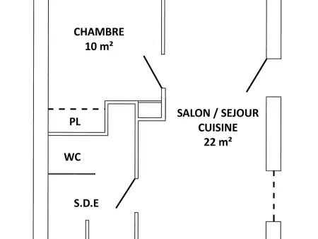 Gîte indépendant Villeneuve-en-Retz, jardin 1000m² et parking : photo 10