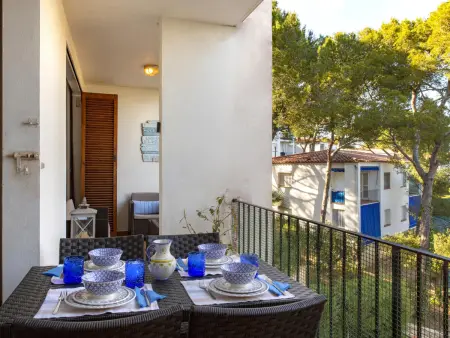 Appartement moderne sur la falaise, terrasse vue mer à Calella de Palafrugell : photo 5