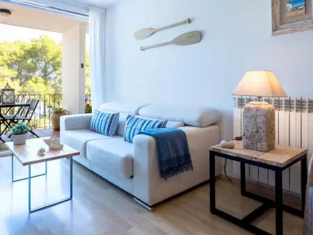 Appartement moderne sur la falaise, terrasse vue mer à Calella de Palafrugell : photo 7