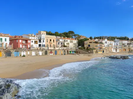 Appartement moderne sur la falaise, terrasse vue mer à Calella de Palafrugell : photo 18