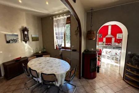 L'école du Hameau - Mont Dore 9 pers, Séjour familial pour 9 avec vue sur le jardin - Photo 15