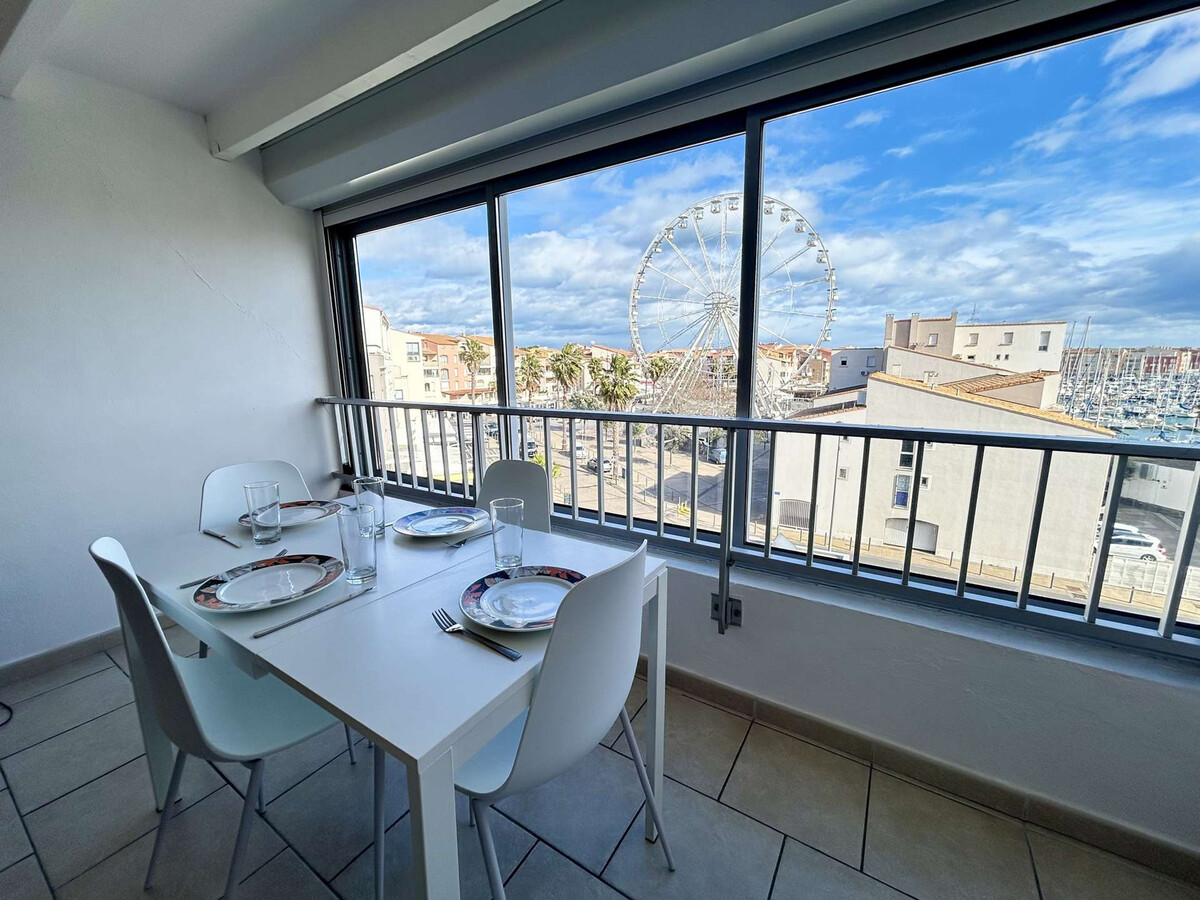 Studio mezzanine Cap d'Agde, 4 pers., parking inclus - Photo 1