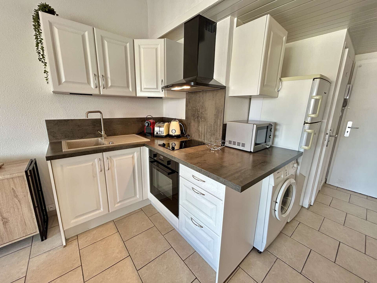 Studio mezzanine Cap d'Agde, 4 pers., parking inclus - Photo 6