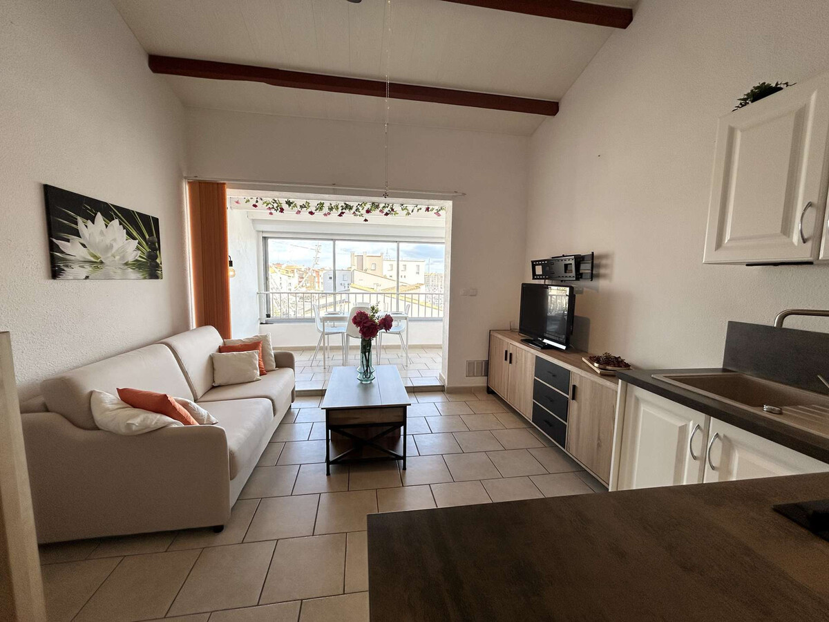 Studio mezzanine Cap d'Agde, 4 pers., parking inclus - Photo 7