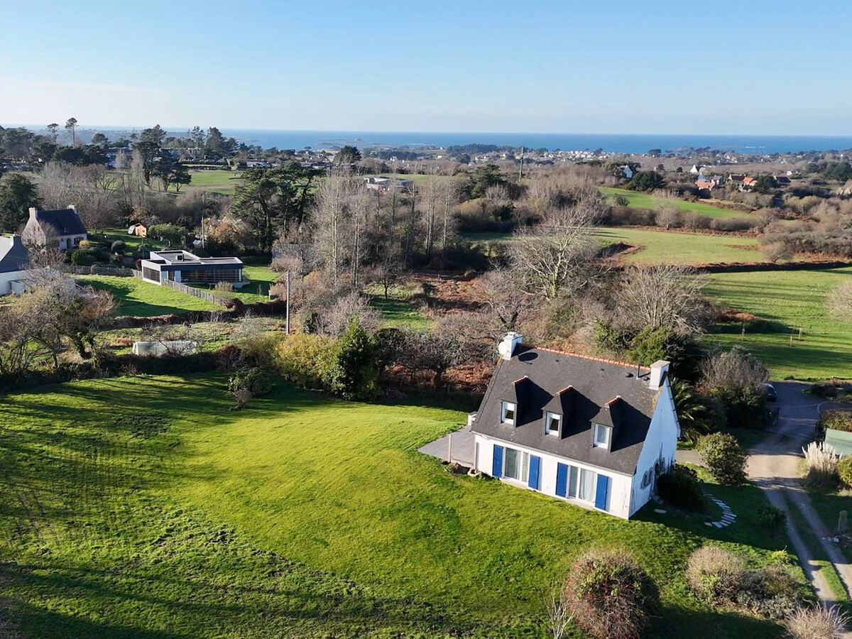 Maison rénovée 8 pers., vue mer, golf proche à Pleumeur-Bodou - Photo 1