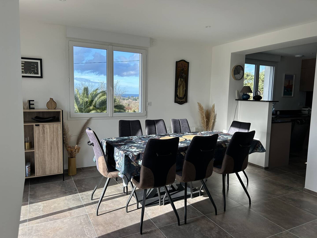 Maison rénovée 8 pers., vue mer, golf proche à Pleumeur-Bodou - Photo 4