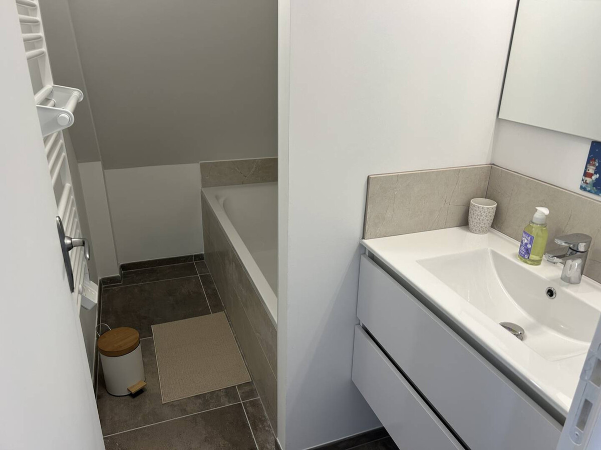 Maison rénovée 8 pers., vue mer, golf proche à Pleumeur-Bodou - Photo 11