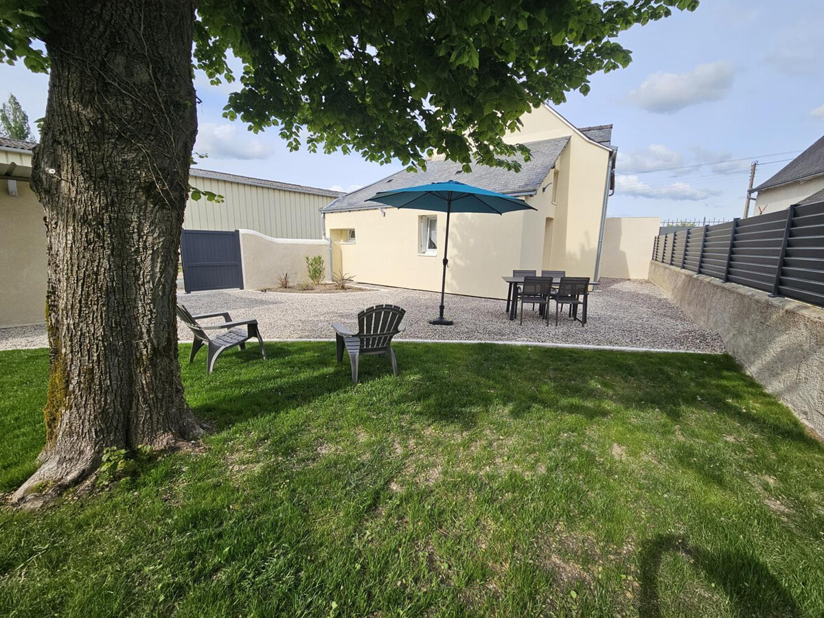 Gîte 4 pers. Limeray : 2 chambres, jardin et barbecue - Photo 6