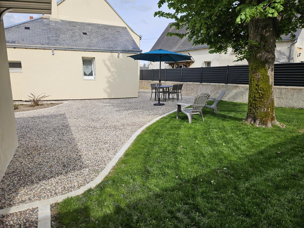 Gîte 4 pers. Limeray : 2 chambres, jardin et barbecue - Photo 9