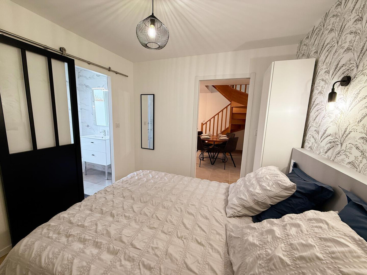 Gîte 4 pers. Limeray : 2 chambres, jardin et barbecue - Photo 16