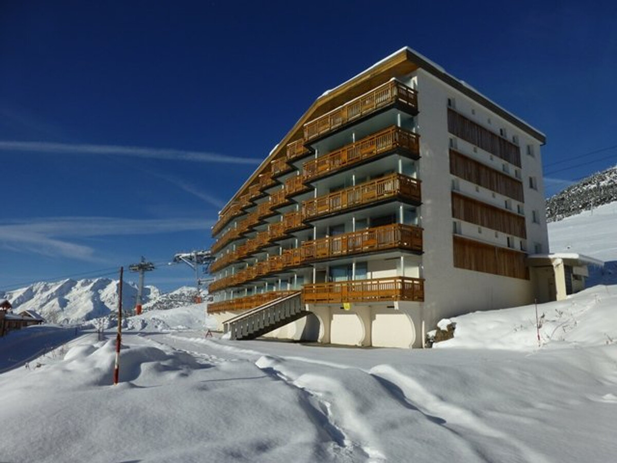 Studio 5 pers. à Huez, retour skis au pied - Photo 10