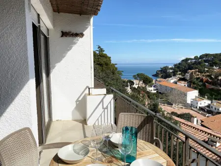 Duplex rénové vue mer à Begur, 6 pers., parking : photo 2