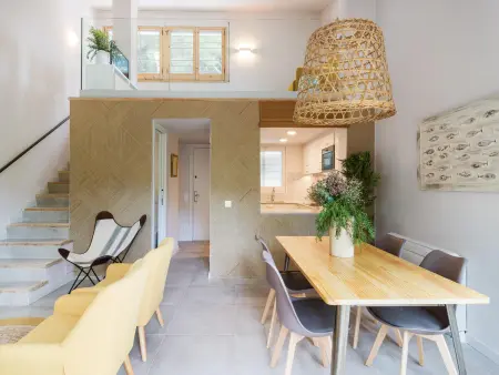 Duplex rénové vue mer à Sa Riera, Begur – 6 pers. : photo 6