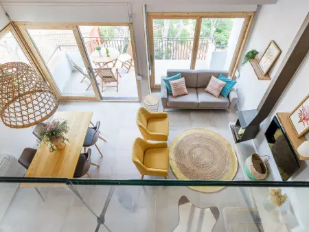 Duplex rénové vue mer à Sa Riera, Begur – 6 pers. : photo 7