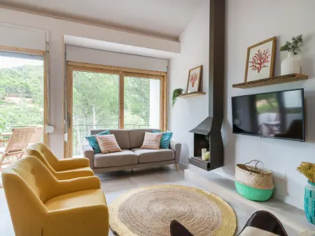 Duplex rénové vue mer à Sa Riera, Begur – 6 pers. : photo 9