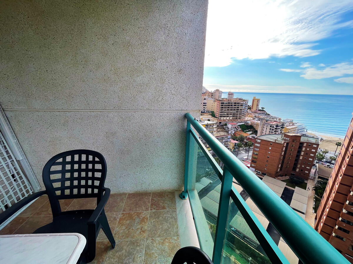 Appart 3p La Vila Joiosa, terrasse vue mer, 16e étage - Photo 1