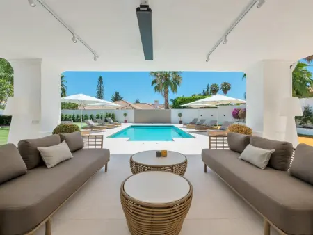 Villa de luxe vue montagne - 6 ch., Location Villa 12 personnes à Marbella - Photo 5