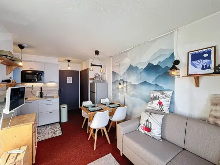 Appartement 2 pièces Les Menuires - Parking Inclus : photo 7