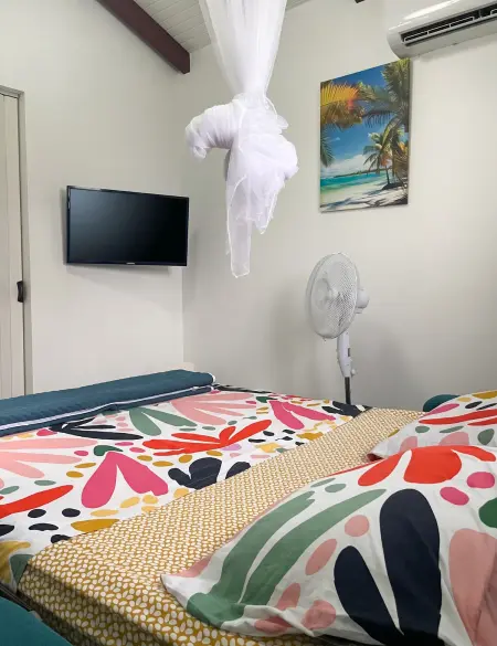 Studio 20 m² avec jacuzzi et terrasse vue montagne à Rivière-Pilote : photo 5