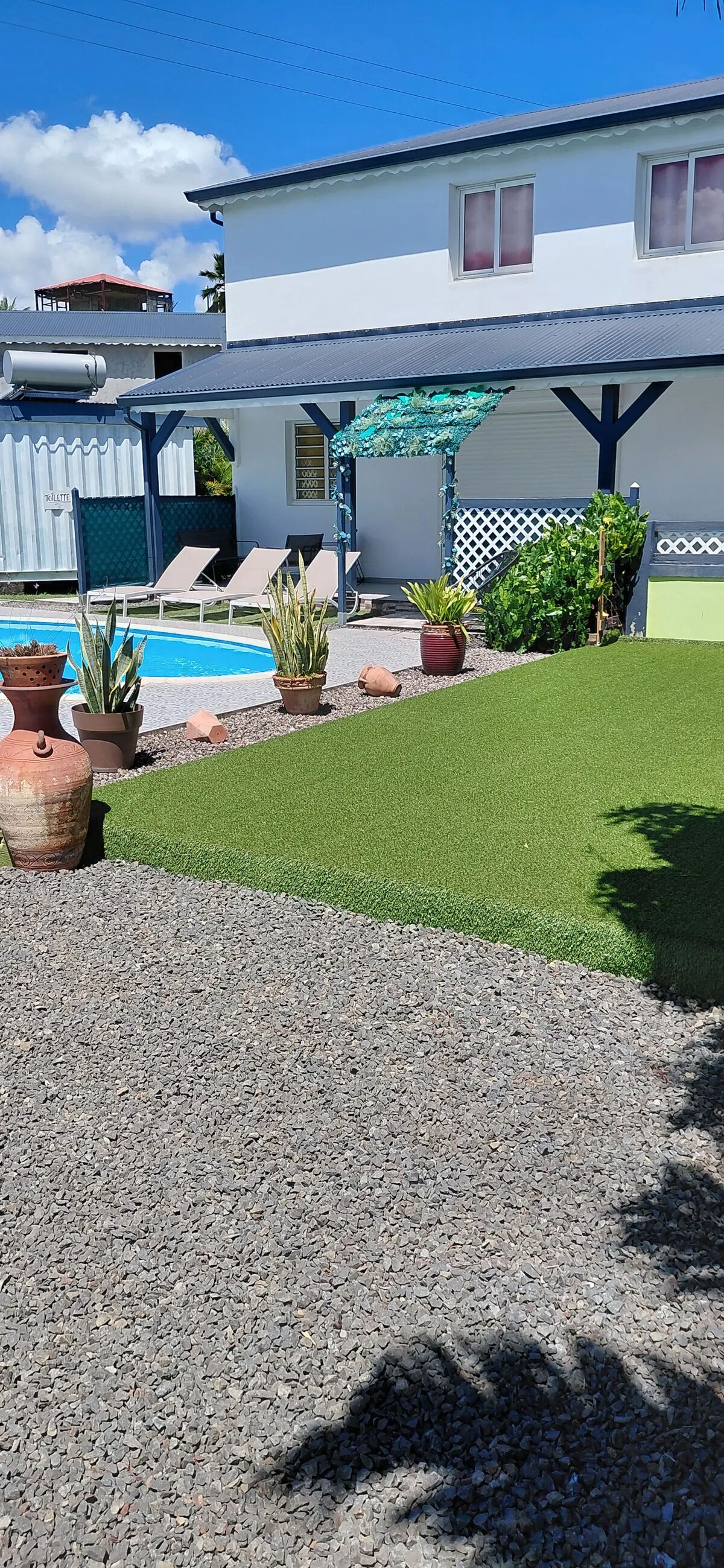 Maison 4 pers. avec piscine partagée aux Abymes - Photo 24