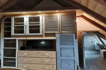 Buron Lou Fenestrou Le Mont Dore 4pers, Gîte familial rustique au Mont-Dore - Photo 9