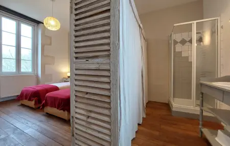 Maison historique 8 pers. avec piscine en Charente : photo 24