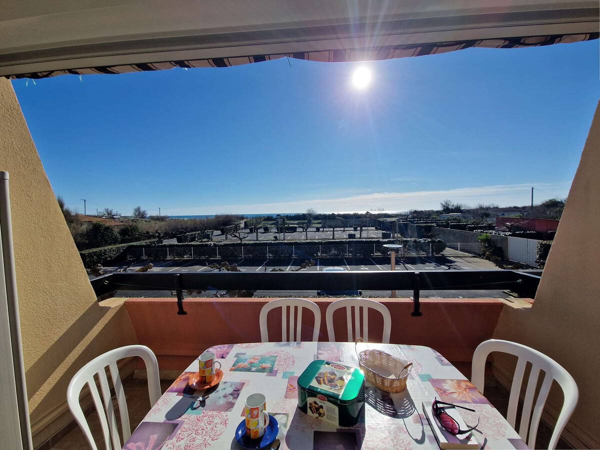 Appartement vue mer avec accès direct plage à Marseillan - Photo 1