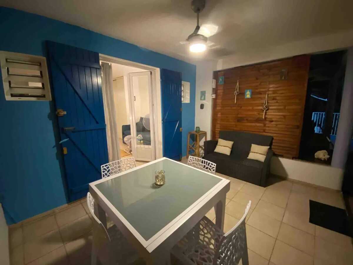 Appartement lumineux avec terrasse privée et piscine au Gosier - Photo 14
