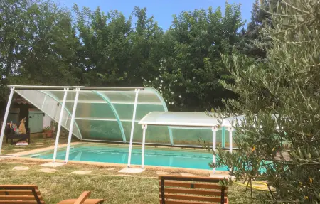 Maison abbé avec piscine, Maison 6 personnes à Gonfaron - Photo 6