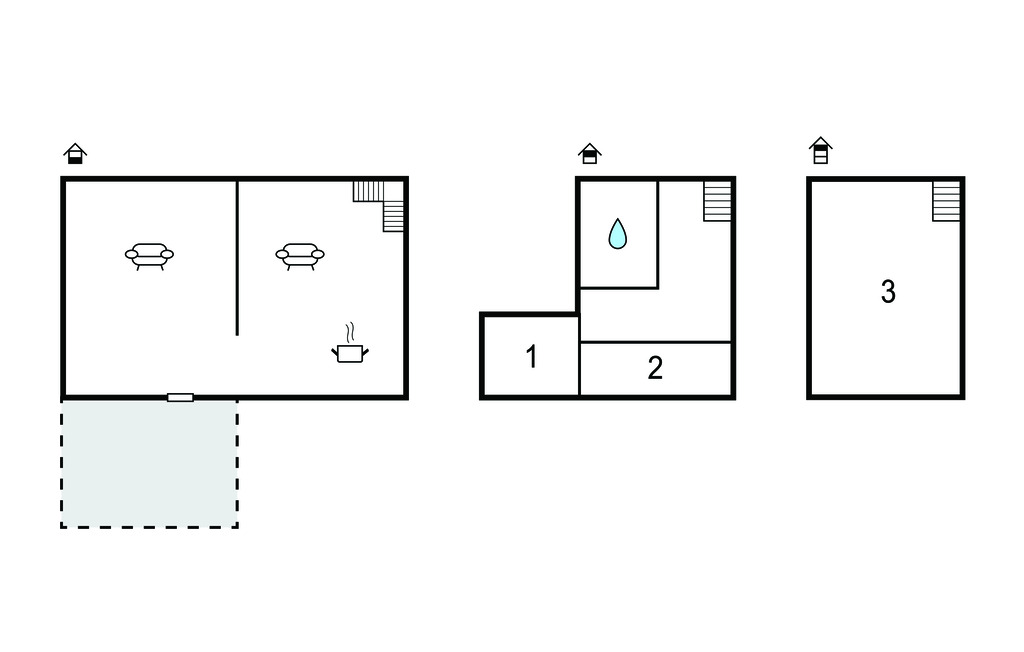 Maison de village en pierre à Lopigna, 6 personnes - Photo 22