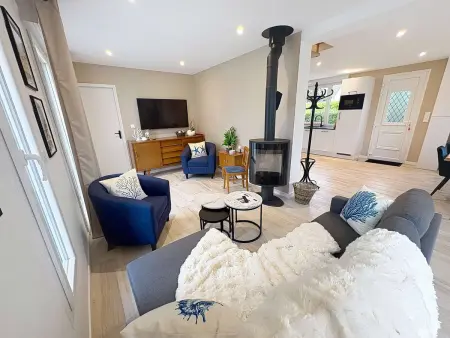 Villa contemporaine Jullouville, 650 m plage, 6 pers. : photo 9