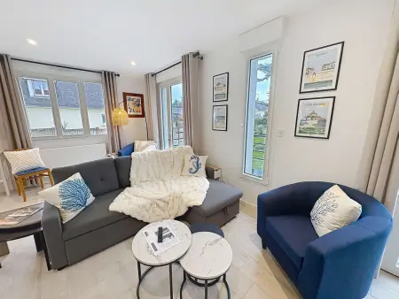 Villa contemporaine Jullouville, 650 m plage, 6 pers. : photo 10
