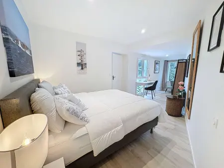 Villa contemporaine Jullouville, 650 m plage, 6 pers. : photo 15