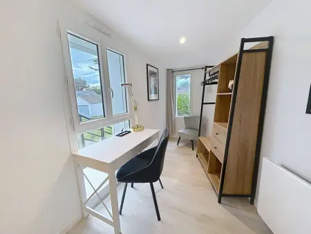 Villa contemporaine Jullouville, 650 m plage, 6 pers. : photo 17