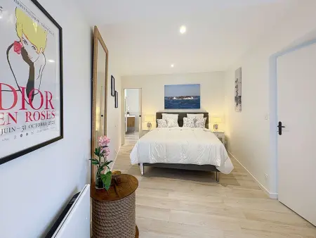 Villa contemporaine Jullouville, 650 m plage, 6 pers. : photo 18